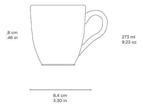 Conjunto 4 Bowls + 4 Canecas Bio Latte Porto Brasil
