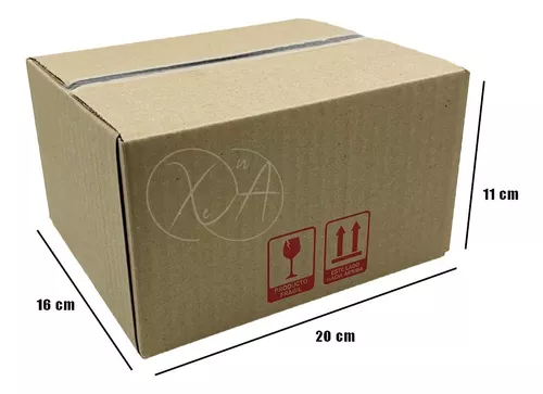 Cajas Carton Pequeñas Para Envios 20x16x11 Mayoreo X 15 Pzs