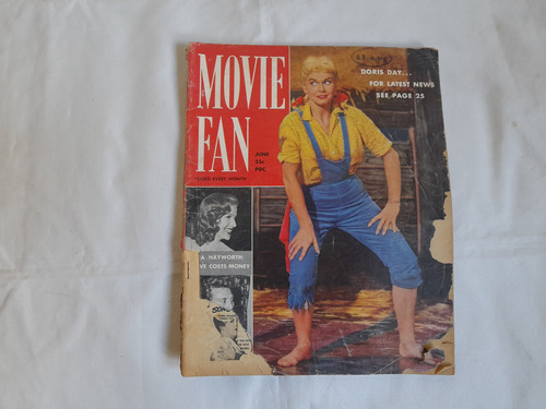 Revista Movie Fan Vol 8 Nº 3 1953 Cine Radio Peliculas