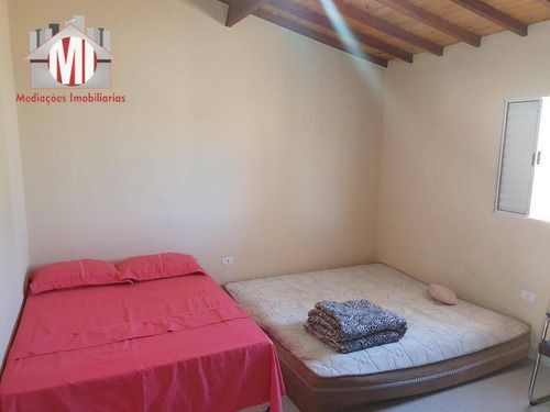 Imagem 9 de 23 de Linda Chácara Com Escritura, 03 Dormitórios, Piscina, Campo De Futebol, Pomar, À Venda, 1000 M² Por R$ 465.000 - Zona Rural - Pinhalzinho/sp - Ch0725