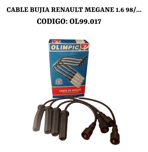 Cable Bujia Renault Megane 1.6 98/