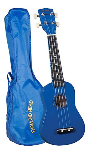 Diamante Cabeza Du-107 Ukelele Soprano Del Arco Iris - Azul