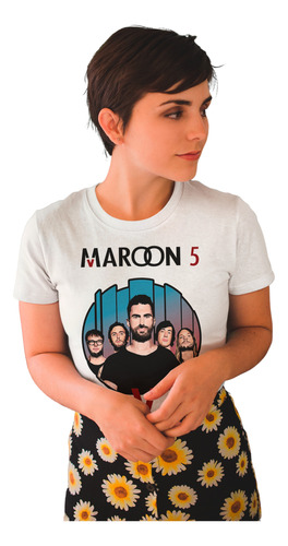 Camiseta Maroon 5 World Tour Dama Y Caballero Varias Tallas