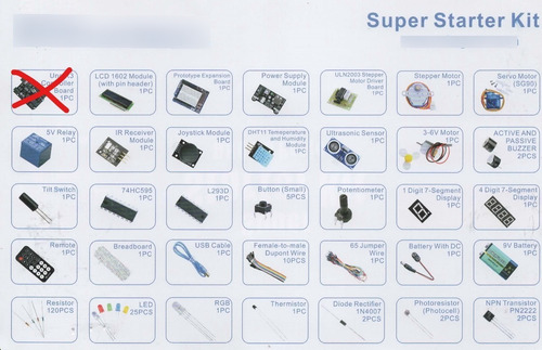 Imagen 2 de 6 de Elegoo Uno Project Super Starter Kit Con Tutorial Arduino