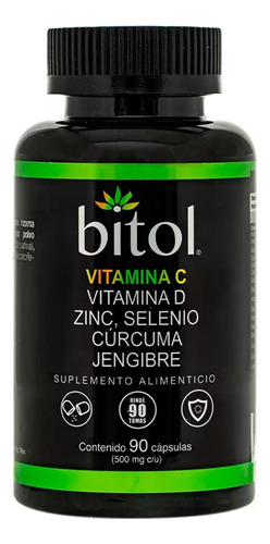 Vitamina C Bitol 90 Cápsulas