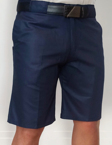 Bermuda De Lino Hombre Varios Colores Marca Domménico