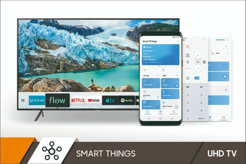 Smart TV Samsung Series 7 UN50RU7100GXZD LED Tizen 4K 50" 100V/240V
