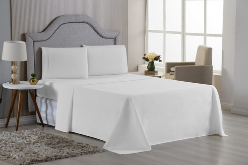 Lençol Cama Casal King Sem Elástico Avulso 200 Fio -promoção Cor Lençol King Plano Cobrir Branco Desenho Do Tecido Roupa De Cama King Para Cobrir