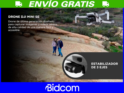 Drone Dji Mini 2 Se Fly More Combo Con Cámara Full Hd 2.7k