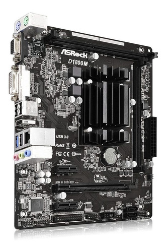 Asrock Motherboard Micro Atx Ddr3 1066 Na D1800m