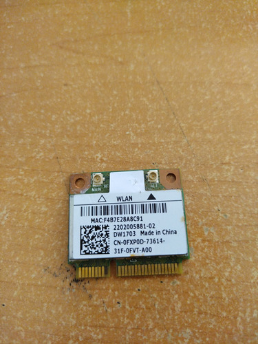 Tarjeta Wifi  Antheros Ar5b225