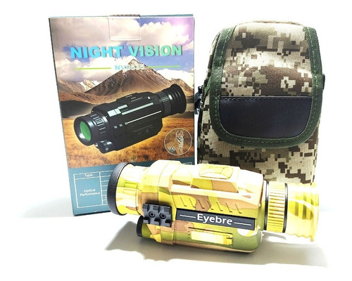 Monoculo Visor Nocturno Camuflado Nigh Vision 5x40 Digital