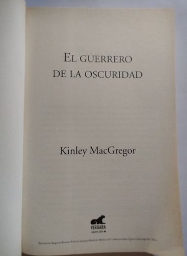 El Guerrero De La Oscuridad.los Señores De Avalón. Macgregor (Usado)