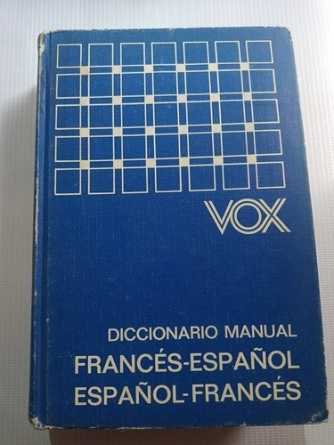 Vox Diccionario Manual Francés Español Español Francés 