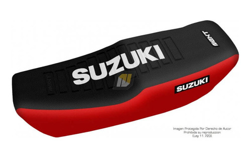 Funda De Asiento Suzuki Ax 100 Modelo Hfe Antideslizante Next Covers Tech Linea Premium Fundasmoto Bernal