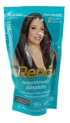 Rena Novex Negro Azulado Henna - g a $122