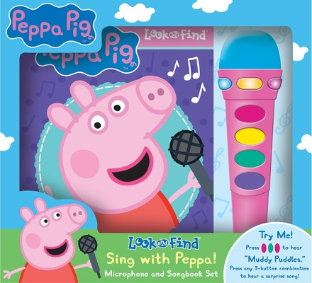 Libro Peppa Pig: Sing With Peppa! Look And Find Microphon...