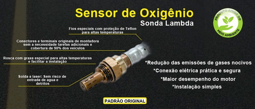Sonda Lambda Sensor Oxigenio Pré-c Sonata V6 24v