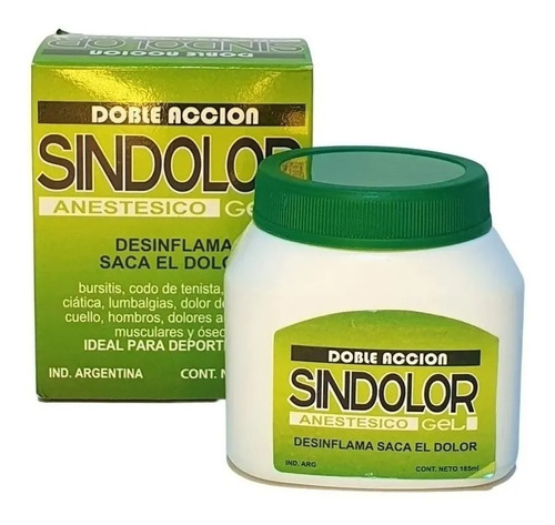 Gel Sin Dolor Anestésico Antinflamatorio Para Dolores 