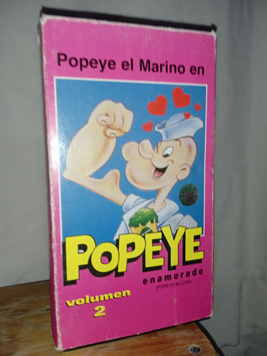 Película Vhs Popeye El Marino En Español Latino (Usado)