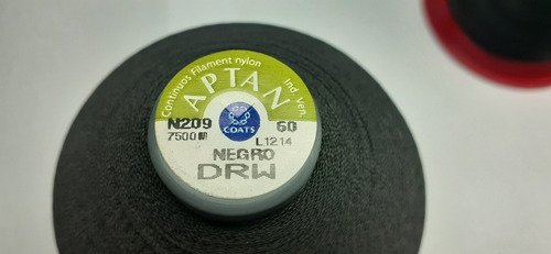 Imagen 5 de 8 de Hilos Nylon , Aptan Coats , Importado Negro /marron