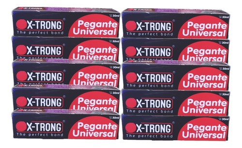Pegante X-trong Universal 30ml Cantidad: 10 Unidades