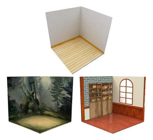 Escena De Fondo A Escala 1/12, Colección De Diorama,