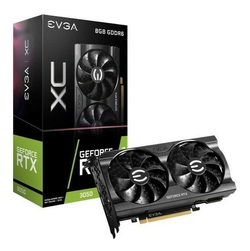 Imagen 1 de 3 de Evga Nvidia Geforce Rtx 3050 Xc 8gb Gddr6 Video Card