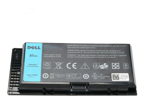 Fjj4w 4hjxx 33f0d Wfdw7 Batería Dell 11.1v 9cell 7840mah 97w