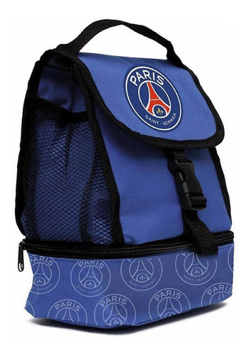 Psg 4641 Futebol Mania - Fiambrera térmica para niños, escuela, color azul