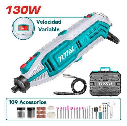 Imagen 2 de 3 de Herramienta Multipropósito 130w + 100 Accesorios Multiuso Ve