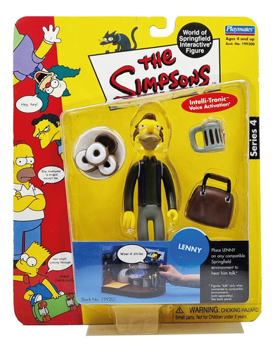 Playmates - The Simpsons- World Of Springfield - Lenny 