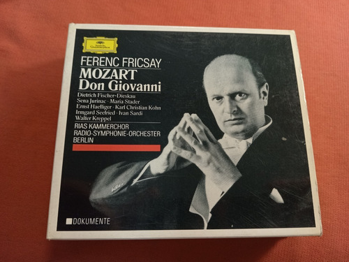 Mozart / Don Giovanni Cd Triple  Con Libreto / Germany  B2 