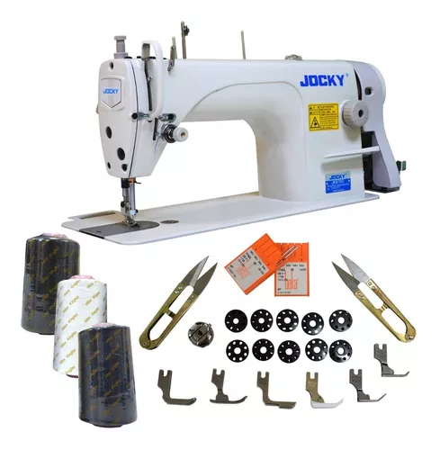 Máquina De Coser Industrial Jocky Jk8700 Y Kit Accesorios