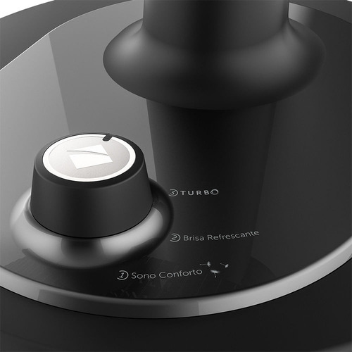 Imagem 5 de 5 de Ventilador 3 Em 1 Cadence Turbo Conforto Vtr470 Preto 127v