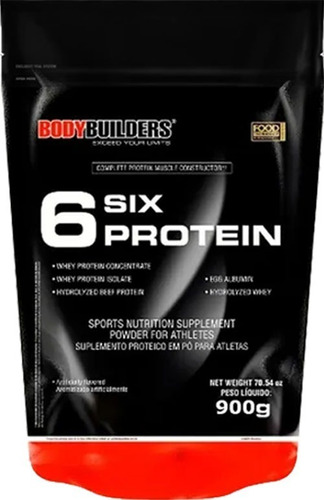 Whey Protein 900g Refil - Wpi Wpc Wph - Bodybuilders Sabor Morango