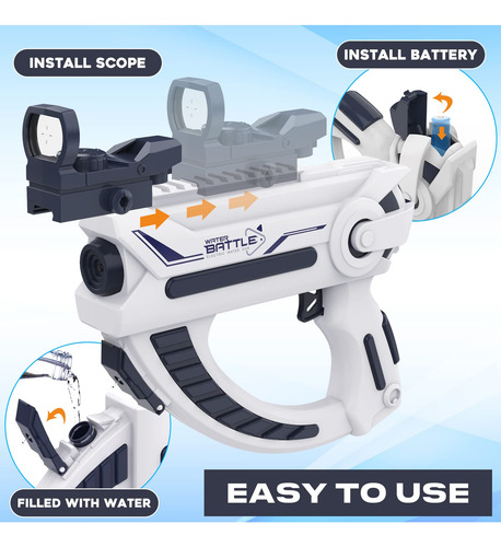 Pistola De Agua Automática, Pistolas De Agua Eléctricas, Jug