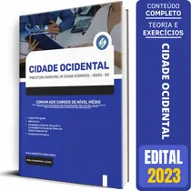Comprar Apostila Cidade Ocidental Go - Comum Aos Cargos Nível Médio