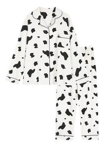 Corea Pijama Vacas Dulce Ropa De Dormir Señora