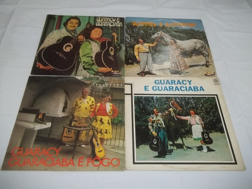 Lp Vinil Guaracy E Guaraciaba Bate Espora 4 Discos