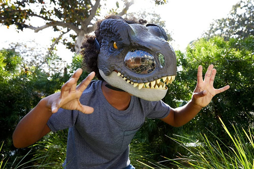 Jurassic World Máscara Muerde Y Ruge De T-rex