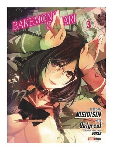 Bakemonogatari Manga - Elige Tu Tomo - Shonen Panini Comics