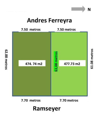 Imagen 3 de 8 de Terreno En Venta - La Lucila-libert./rio