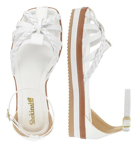 Sand lia Feminina Luxo Moderna Social Lan amento Flatform