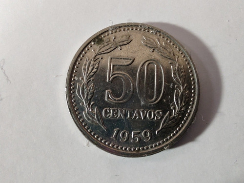Moneda Argentina 50 Centavos 1959(x1271