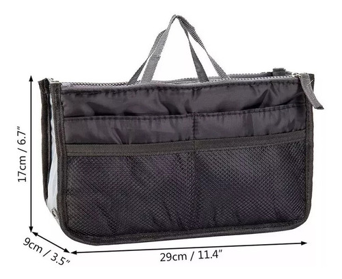 Imagen 3 de 6 de Bolso Organizador De Cartera Plegable Viaje Neceser