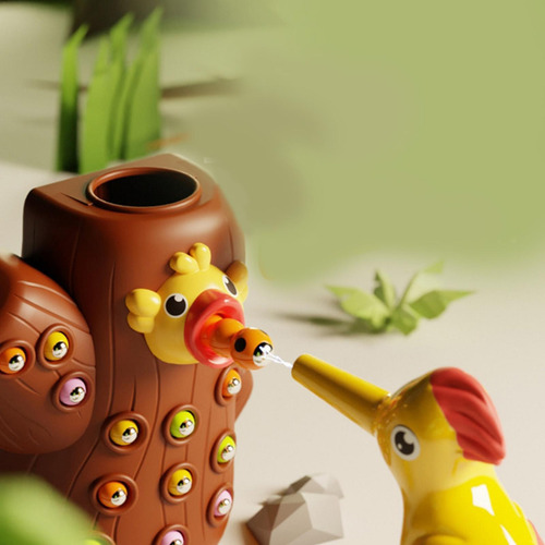 Juego Magnético De Alimentación De Pájaros Juguete Magnético