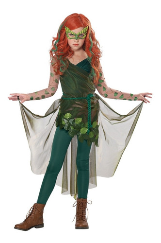 Disfraz Hiedra Venenosa Poison Ivy Para Niñas Y Adolescentes Envio Gratis