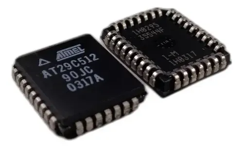 Ci Memória Flash 512kbit At29c512-90jc 32plcc Atmel | MercadoLivre