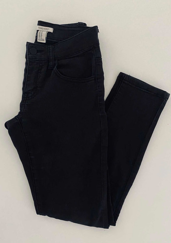 Jean Negro Forever 21 Talle S